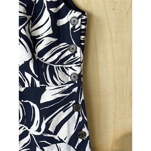 Ann Taylor Dress Womens 6 Petite Floral - Picture 6 of 13